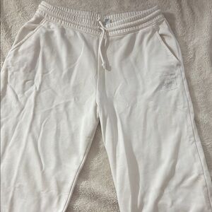 Adidas White Joggers